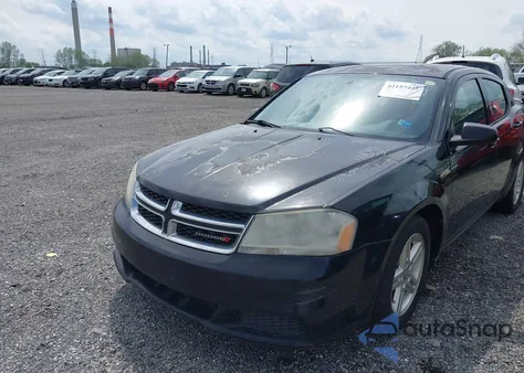 2014 Dodge Avenger Se from USA, damaged, VIN 1C3CDZAG2EN232518